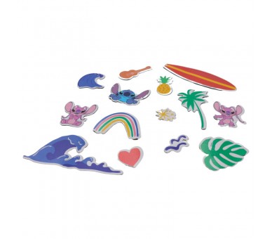 Libro magnetico + sticker Stitch Disney