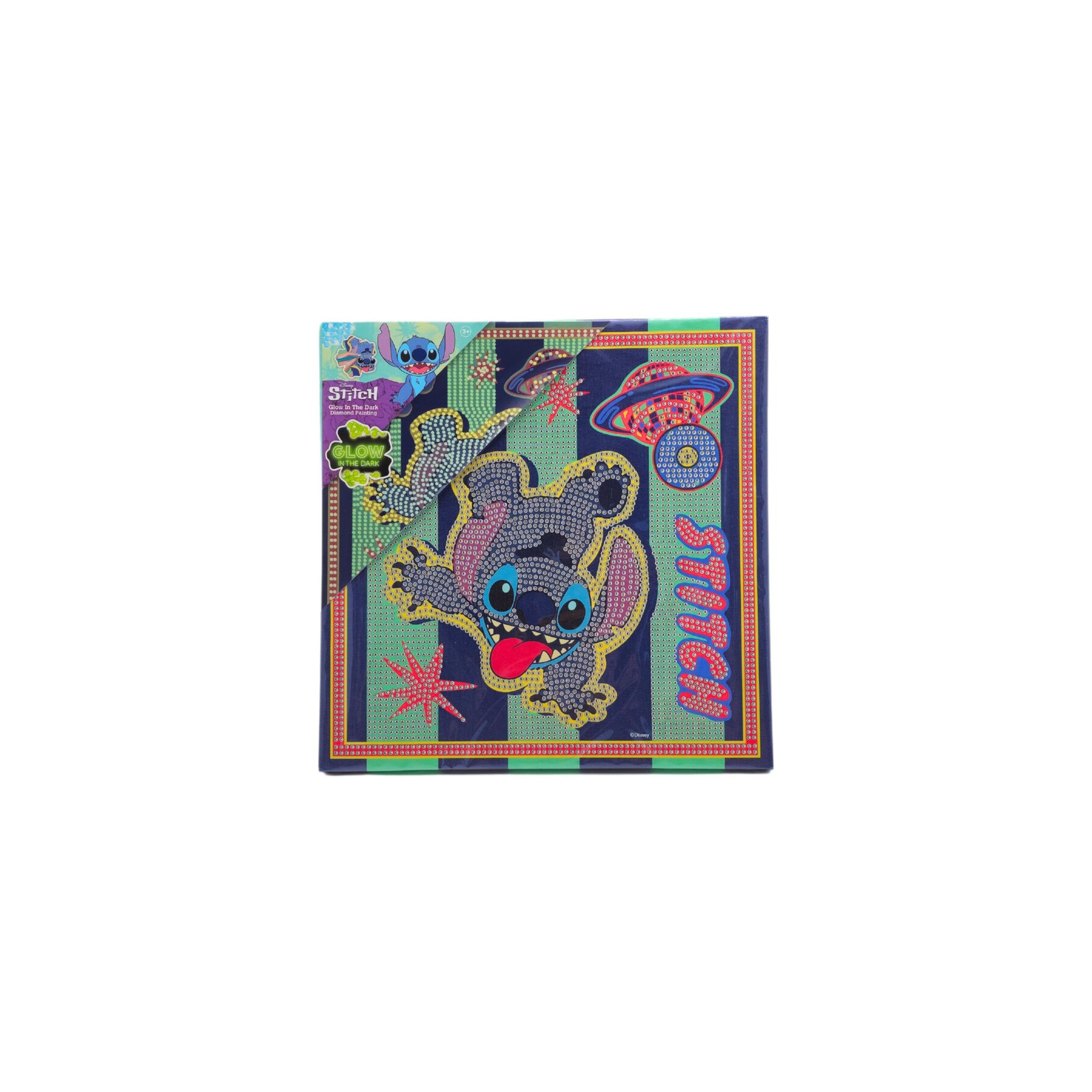 Pinta con diamantes Stitch Disney
