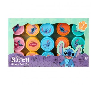 Blister 15 sellos Stitch Disney