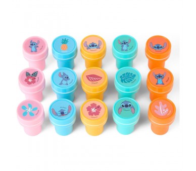 Blister 15 sellos Stitch Disney