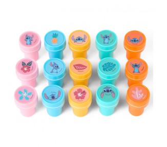 Blister 15 sellos Stitch Disney