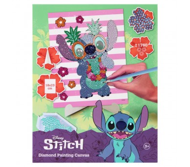 Pinta con diamantes Stitch Disney