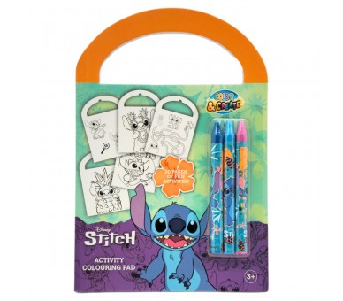 Set actividades y colorear Stitch Disney surtido