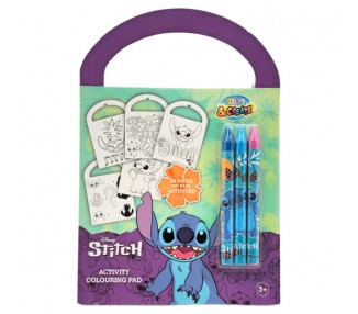 Set actividades y colorear Stitch Disney surtido
