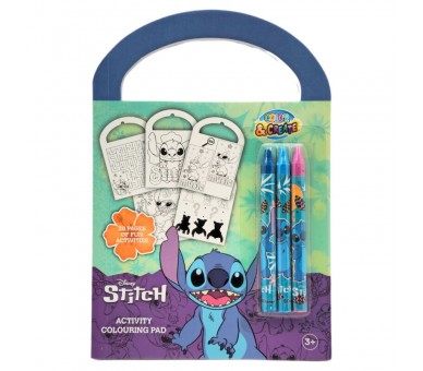 Set actividades y colorear Stitch Disney surtido