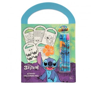 Set actividades y colorear Stitch Disney surtido