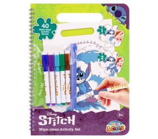 Libro magico pinta con agua Stitch Disney