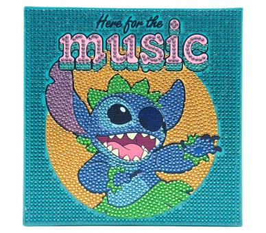 Pinta con diamantes Stitch Disney