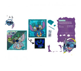 Pinta con diamantes Stitch Disney