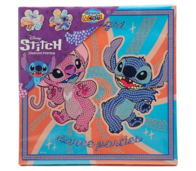 Pinta con diamantes Stitch Disney