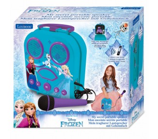 Maleta karaoke Frozen Disney portatil