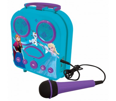 Maleta karaoke Frozen Disney portatil
