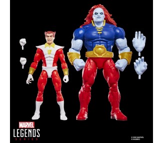 Blister 2 figuras Starfox & Champion of the Universe Marvel Legends Series 15cm