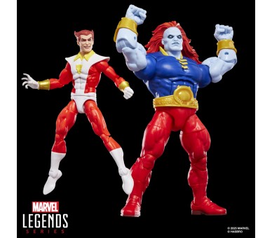 Blister 2 figuras Starfox & Champion of the Universe Marvel Legends Series 15cm