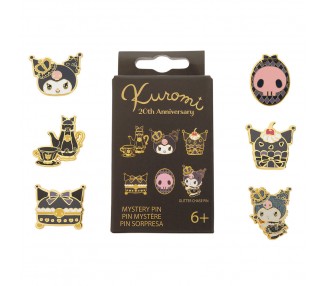 Blind Box Mystery Enamel Pin 20th Anniversary Kuromi Hello Kitty Loungefly surtido