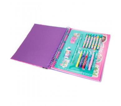 Libro dibujo y actividades La Casa de Muñecas de Gabby