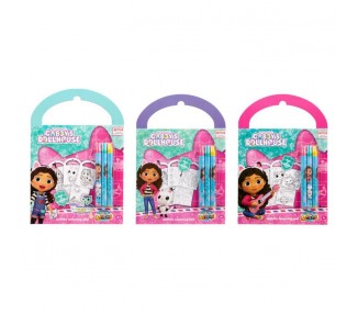 Set actividades y colorear La Casa de Muñecas de Gabby surtido