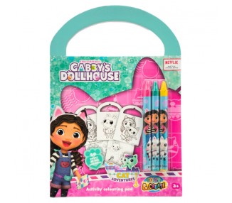 Set actividades y colorear La Casa de Muñecas de Gabby surtido