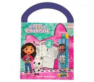 Set actividades y colorear La Casa de Muñecas de Gabby surtido