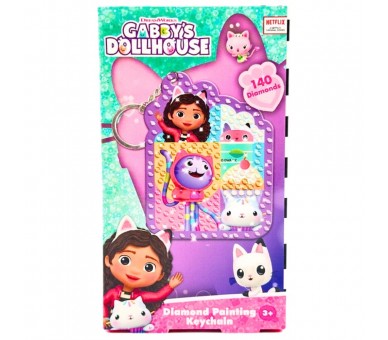 Llavero diamanes La Casa de Muñecas de Gabby