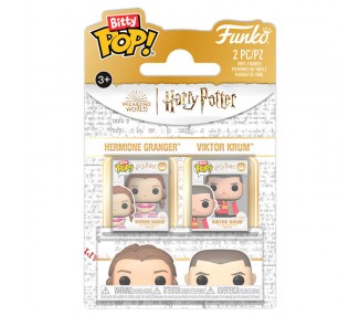 Blister 2 Bitty POP! Harry Potter Hermione & Krum