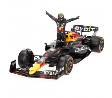 Coche Verstappe Red Bull F1 2023 metal