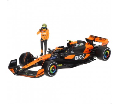 Coche Mclaren Norris MCL38 F1 metal