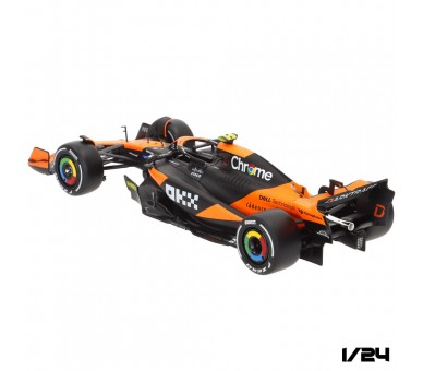 Coche Mclaren Norris MCL38 F1 metal