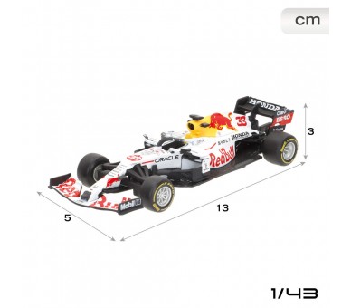 Blister 4 coches F1 Red Bull metal
