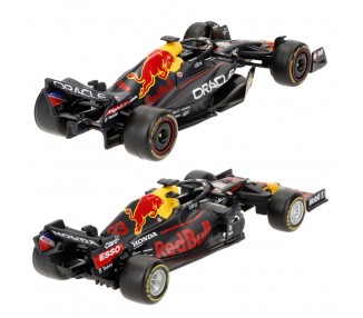 Blister 4 coches Campeonatos F1 Red Bull metal