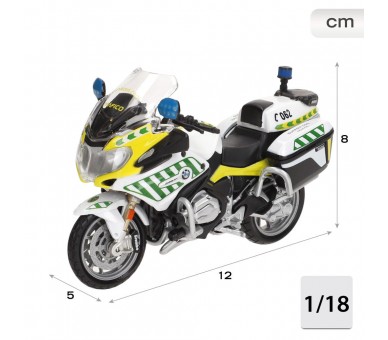 Moto Guardia Civil BMW R 1200 metal