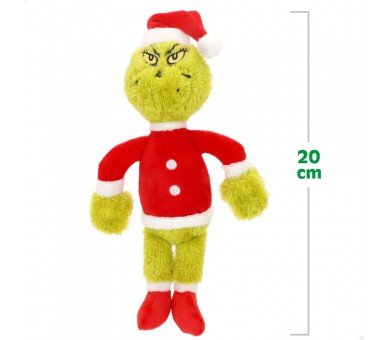 Peluche Papa Noel Grinch 20cm