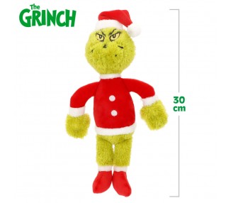Peluche Papa Noel Grinch 30cm
