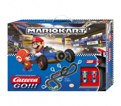 Circuito carreras Mario & Luigi - Mario Kart Carrera GO!!!
