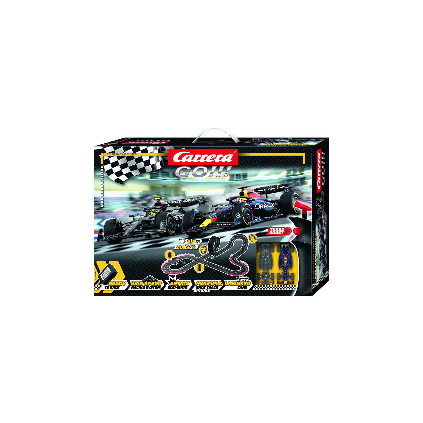 Circuito carreras Max Competition Carrera GO!!!