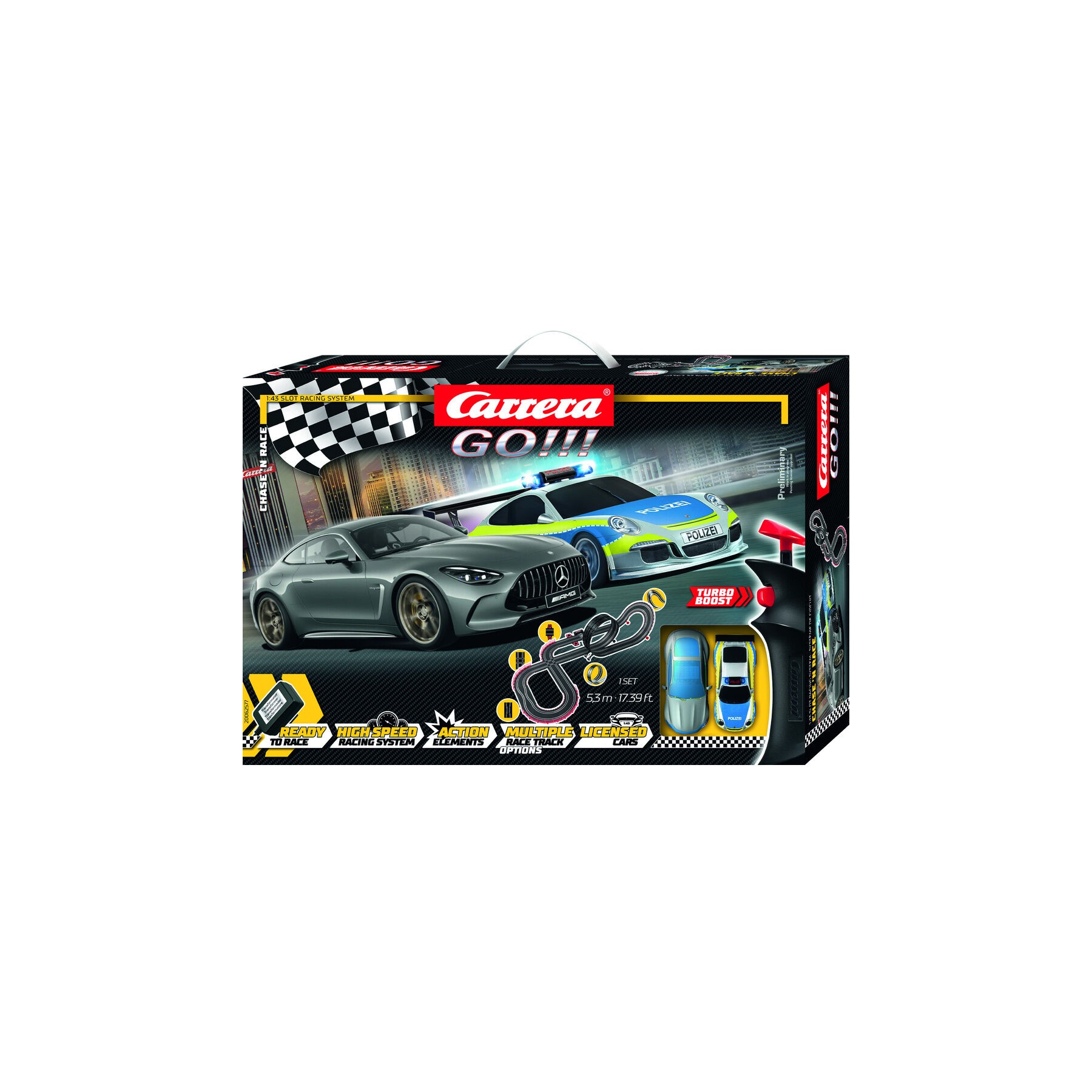 Circuito carreras Chase 'n Race Carrera GO!!!