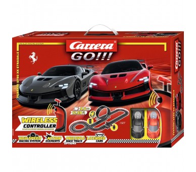 Circuito carreras Ferrari Supercar Power Carrera GO!!!