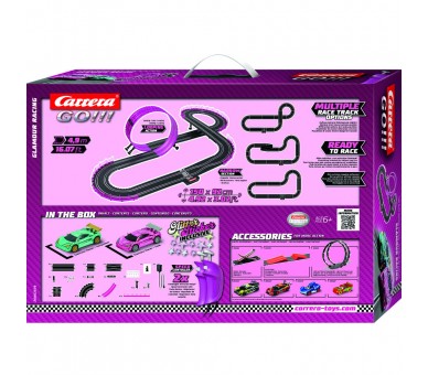 Circuito carreras Glamour Racing Carrera GO!!!