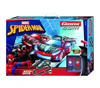 Circuito carerras Spiderman Marvel Carrera GO!!!