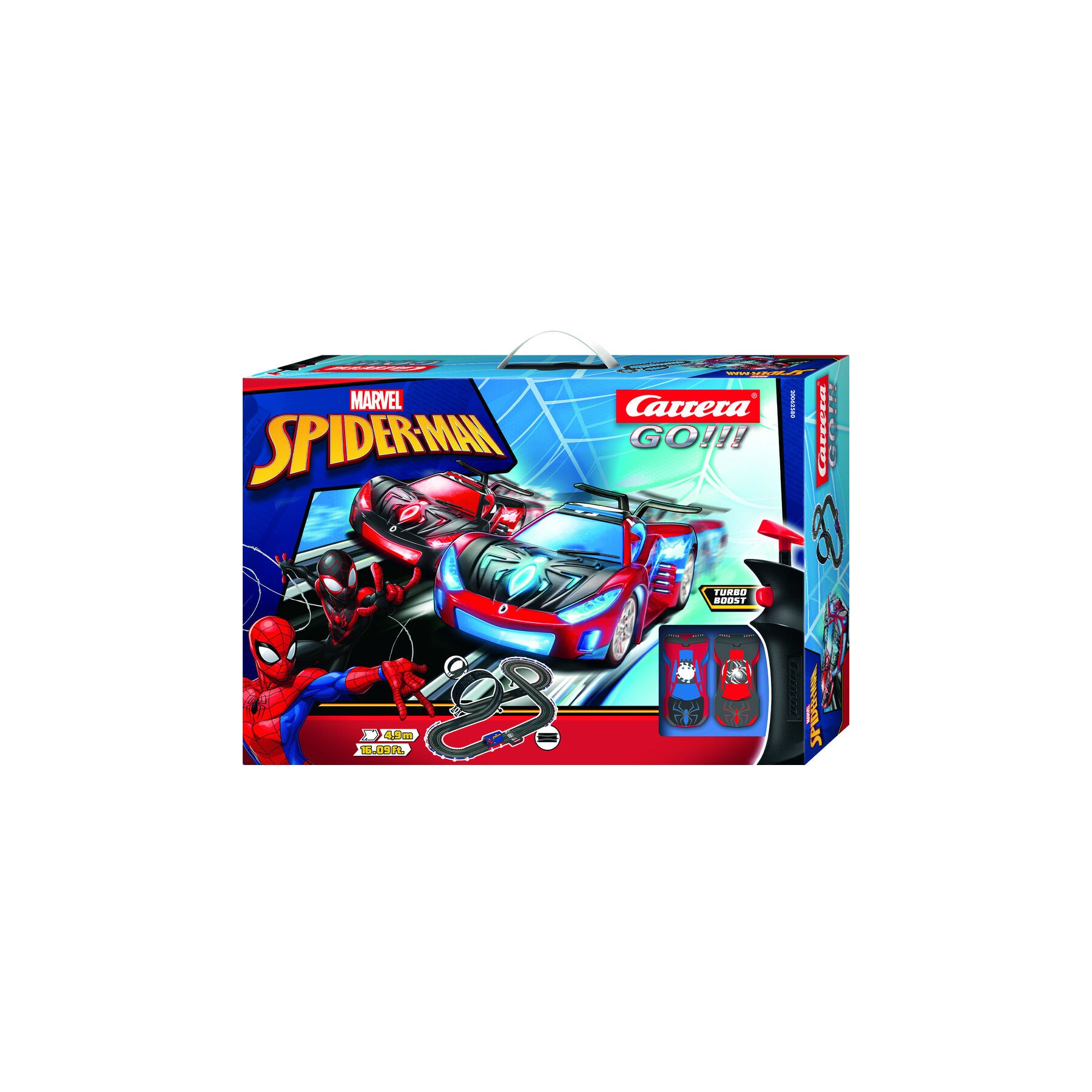 Circuito carerras Spiderman Marvel Carrera GO!!!