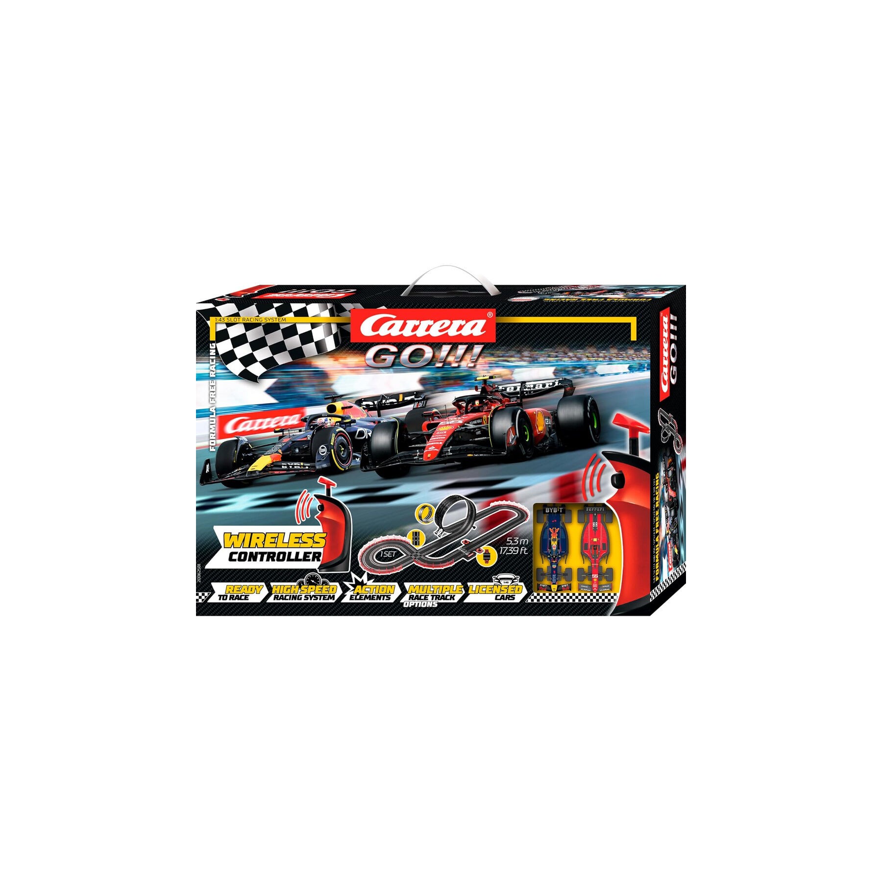 Circuito carreras Formula Free Racing Carrera GO!!!