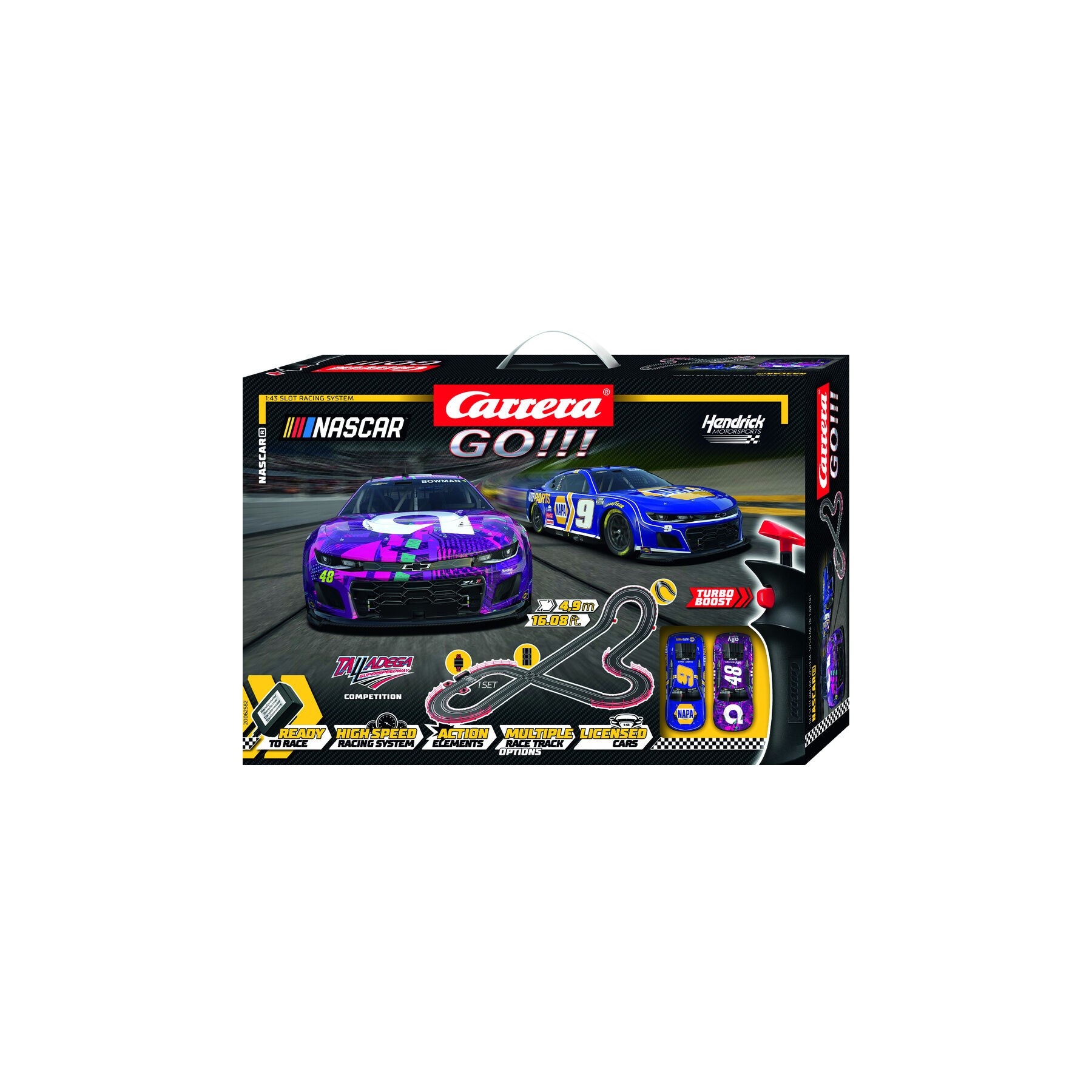 Circuito carreras Nascar Carrera GO!!!