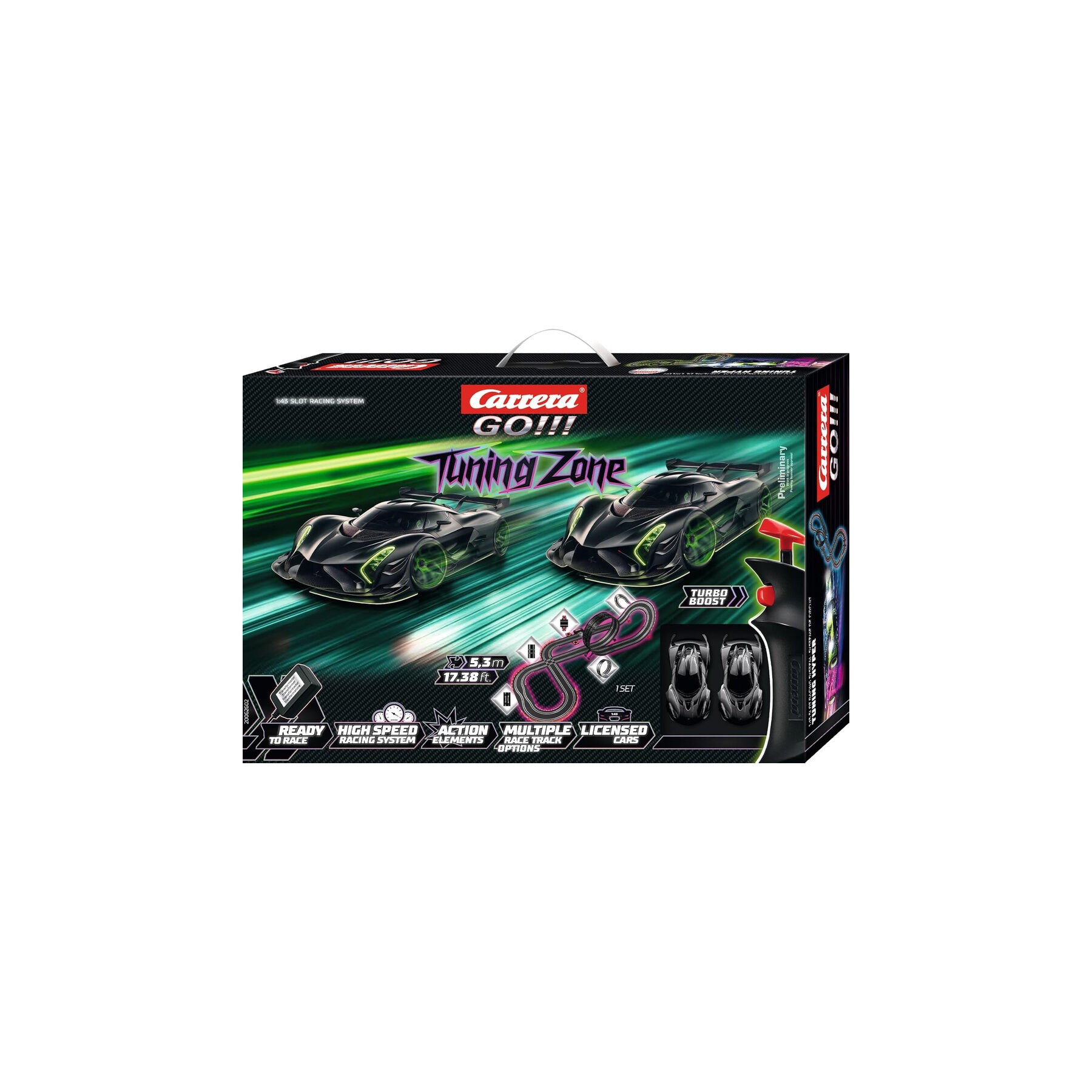 Circuito carreras Tuning Zone Carrera GO!!!