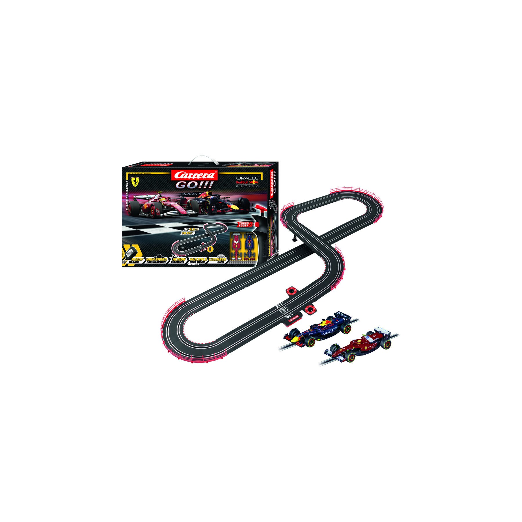 Circuito carreras Champions Racing Carrera GO!!!