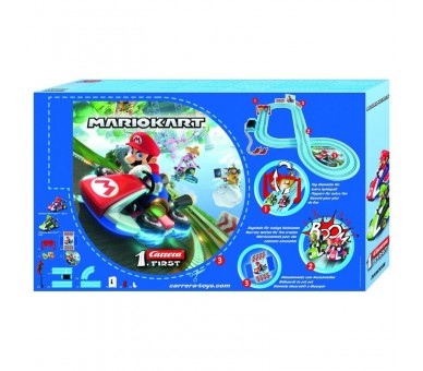 Circuito carreras Mario vs Luigi Mario Kart