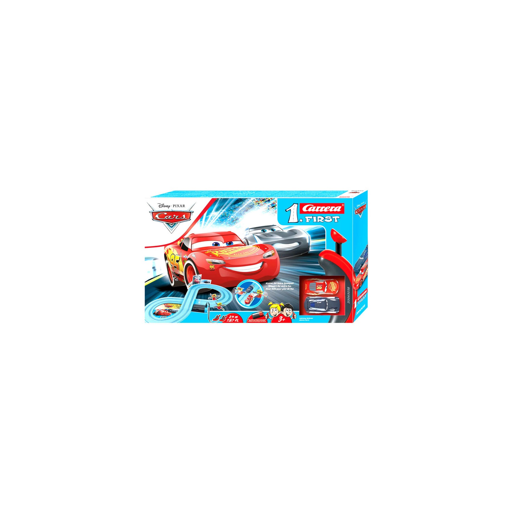 Circuito carreras Rayo & Storm Cars Disney Pixar