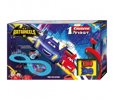 Circuito carreras Ready to Roll Batwheels DC Comics