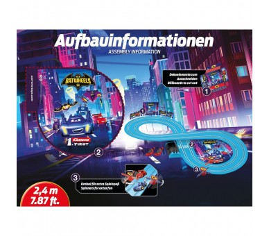 Circuito carreras Ready to Roll Batwheels DC Comics