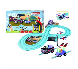 Circuito carreras Bluey & Bingo Race Bluey