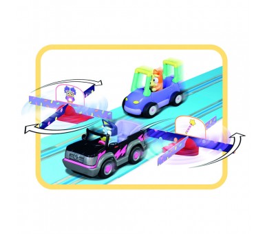 Circuito carreras Bluey & Bingo Race Bluey
